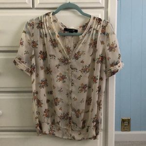 Forever 21 Sheer Blouse